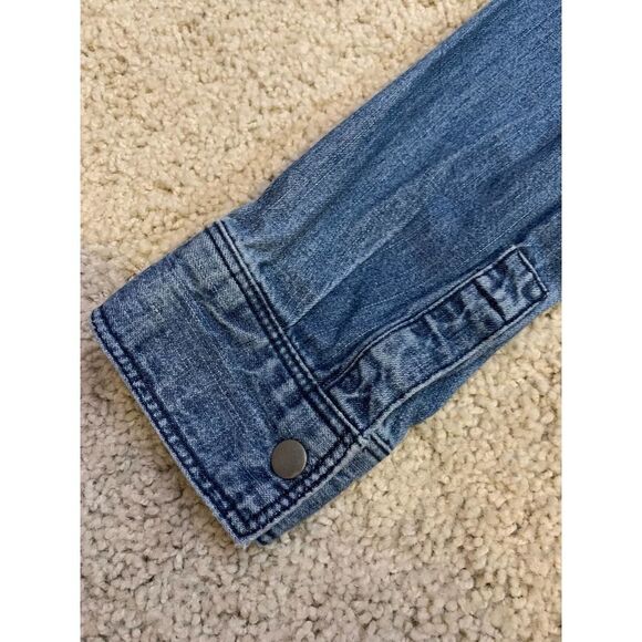 Old Navy Womens Denim Jean Jacket XS Petite EUC - Picture 10 of 12
